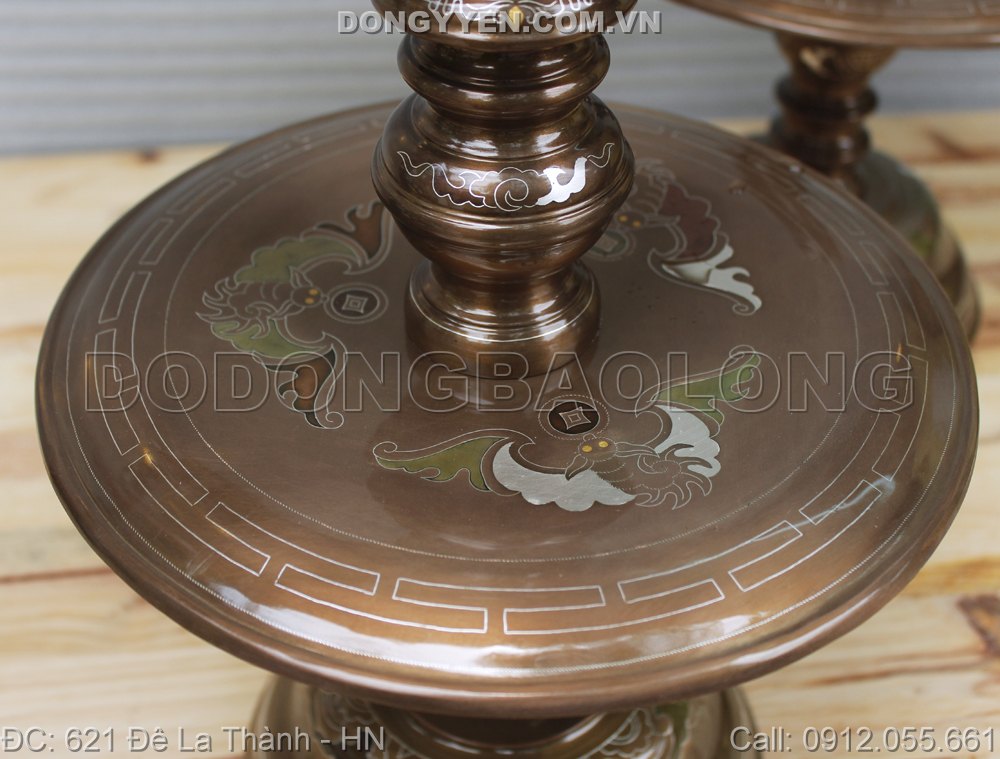 đĩa chân nến