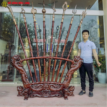 Bộ Chấp Kích Bằng Đồng cao 2m45