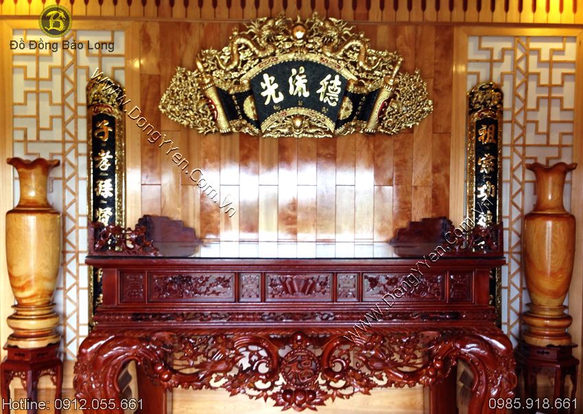 CUỐN THƯ CÂU ĐỐI ĐỒNG VÀNG