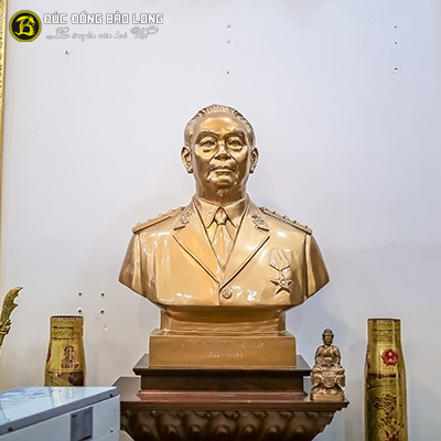 Tượng Đại Tướng Võ Nguyên Giáp Cao 81cm Đúc Thủ Công